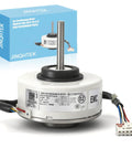 Brushless DC air conditioning fan motor with inverter, 20W 280V DC, 1300 RPM, OEM compatible, central AC units replacement, boxed.
