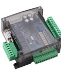 Top view of Beefy High Speed PLC Controller with Eight Inputs and Six Outputs for Industrial Automation Systems, 24V DC Input