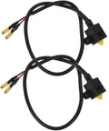 2 Pack Dual Motorcycle Brake Pressure Switch Wire Left And Right With Brake Light Power Cutoff Easy Install For Electric Bike Mod Includes Screws Heavy Duty Safety Upgrade For Riders