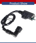 Ignition Coil CDI Box Replacement Kit For Kawasaki Bayou 220 1996 To 2002 And Bayou 250 2003 To 2011 With Spark Plug Plug And Play Compatible With 21121-1160 21119-1457 Easy Install Durable Quad ATV Ignition Upgrade