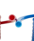 Half Inch Pex A Tubing Bundle 200 Ft Red And Blue With Brass Expansion Fittings Elbow Tee Coupler Pack Of 30, 100 Expansion Rings, Pipe Cutter