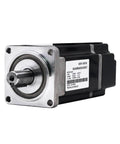 Front view of 200W Three-Phase AC Servo Motor With Encoder For 3D Printers, heavy duty smooth design, 220V industrial servo drive