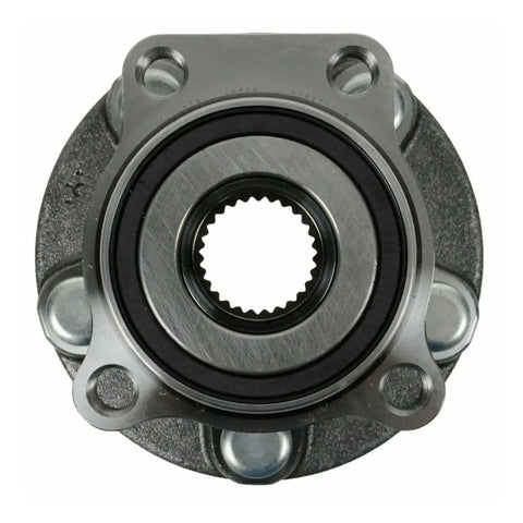 2 Piece Front Wheel Hub And Bearing Assembly Set Front Left And Right For Subaru Forester 2009-2014, Impreza 2008-2014, Legacy 2005-2014, Outback 2005-2014, XV Crosstrek 2013-2014, close-up view