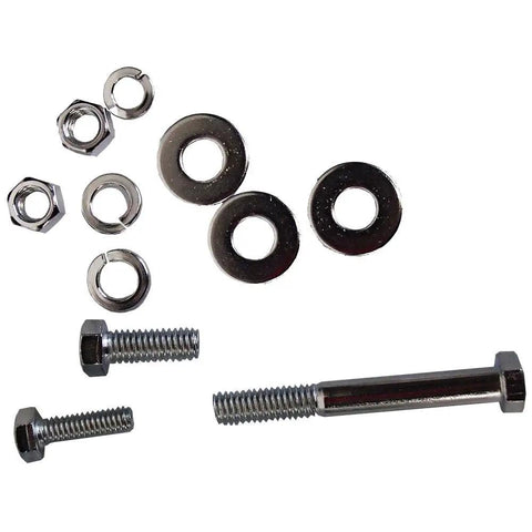 Hassle Free Bolt On Alternator Conversion Kit For Vintage Ford And New Holland Tractors, hardware with bolts and washers.
