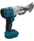 Powerful Dan&Dre Cordless Metal Shear With 400Nm Torque Brushless Motor and 360 Degree Rotation, designed for cutting stainless steel and aluminum sheets.