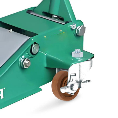 Heavy Duty 4 Inch Nylon Caster Wheel Replacement For Oven Rack And Freezer Cart, High Temperature Roller With Precision Bearing, Rock Solid Build, And Buttery Smooth Glide