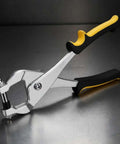 Ceiling Grid Hole Punch Pliers Kit 9.57 Inch Multi Purpose Metal Hole Punch Tool With 3.27mm Punch tool on black surface