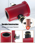 Shifter Bushing Kit Fits Automann M23311E M23311EUB And A Beefy Wide Range Of Heavy Duty Truck Transmissions Including Eaton Fuller K3399 21244 23311 Dyco DT1437 DT1438 Freightliner International Kenworth Peterbilt Mack Volvo red polyurethane bushing