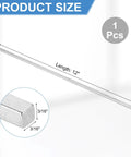 Heavy Duty Square Steel Key Stock Three Sixteenth Inch by Three Sixteenth Inch by Twelve Inch Cold Drawn 45 Steel Bars