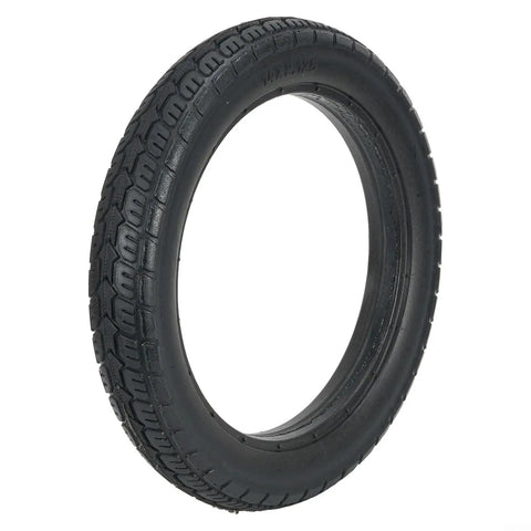 Get Ready For Smooth Rides With These 14x2.125 Solid Tires Designed For E-Bikes Featuring Puncture Proof Construction That Keeps You Rolling Without Flats Or Blowouts Ever Again. Black 14x2.125 solid rubber tire for e-bikes