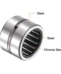 Needle Roller Bearing NK20/20 Open End 2 Pack 20mm Inner Diameter 28mm Outer Diameter 20mm Width Chrome Steel Steel Cage