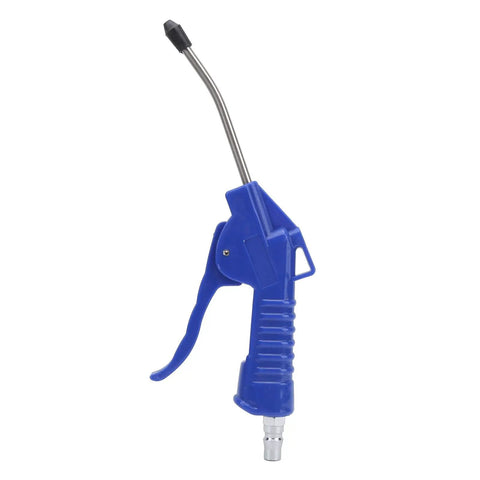 Heavy Duty Air Blower Gun With Thick Cushioned Grip Rustproof Abs Body And Interchangeable Tips side view showing the nozzle design.