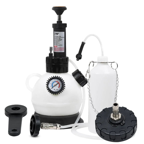 2L One Man Brake Bleeder Kit With 50.7mm Master Cylinder Adapter, durable plastic, complete for various Hyundai and Ford models