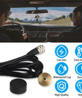 Antenna Mount For NMO Three Eighths Inch With Thirteen Foot RG58 Coax Cable PL259 Male Connector Dust Cap for vehicles