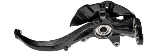 Heavy Duty Front Right Wheel Bearing And Hub Assembly Built Tough With Loaded Knuckle side view showing sealed bearings for Ford Lincoln Mercury.