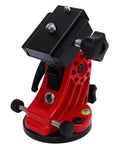 90 Degree Adjustable Equatorial Mount Latitude Base Wedge for telescopes red aluminum alloy with hex wrench