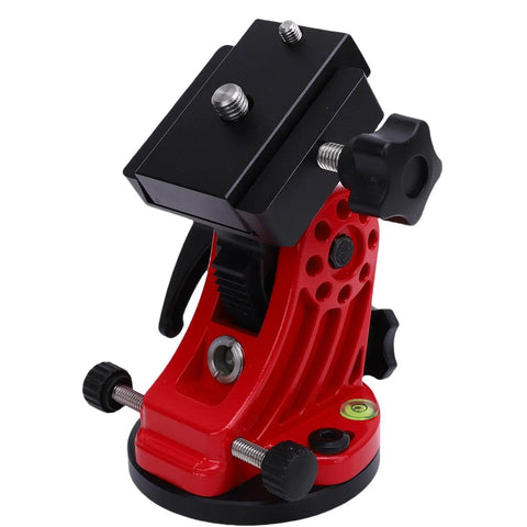 90 Degree Adjustable Equatorial Mount Latitude Base Wedge for telescopes red aluminum alloy with hex wrench