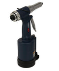 Kick Ass Pneumatic Pop Rivet Gun With Hydraulic Might Sets Steel Rivets Up To 3/16 Inch For Construction Jobs And Fabrication Tasks Delivers A Solid 2000 Pounds Of Pulling Force To Get The Job Done Right.