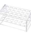 Clear Acrylic Test Tube Rack With 18 Holes And 3 Layer Design Holds 10Ml And 15Ml Tubes Durable Lab Stand For Lab Class Bar Or Home Space Saving Organizer For Test Tubes