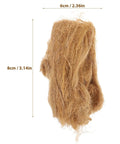 Natural Jute Fire Starters 4 Pack Lightweight Outdoor Fire Igniters For Camping And Hiking Quick Ignition Emergency Starter Tool