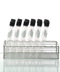 Stainless Steel Test Tube Rack With Wire Construction, 24 Slots, Fits Tubes Up To 25mm Diameter, Autoclavable At 121C, Corrosion Resistant