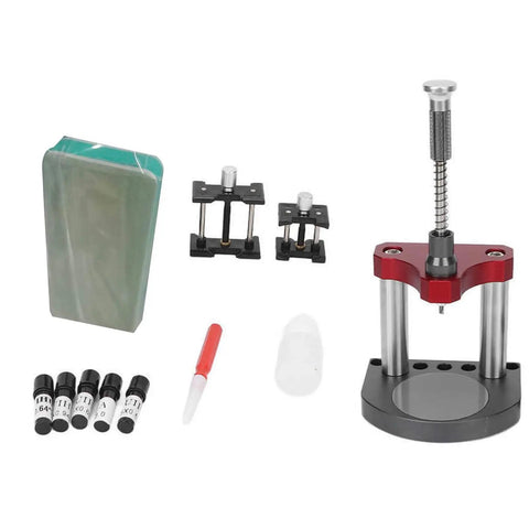 Pro Grade Watch Dial Feet Repair Kit With Welding Tool And Alloy Texture Repair Machine components displayed