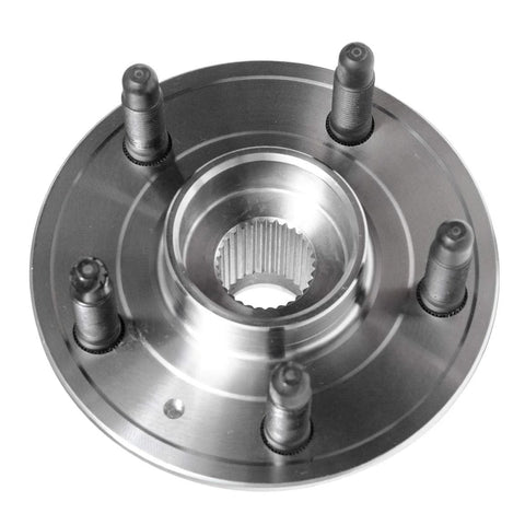 Solid Front Wheel Hub And Bearing Assembly 5 Lug Fits Buick LaCrosse Regal Cadillac XTS Malibu Equinox GMC Terrain Saab Nine Five Premium ISO Certified Replacement