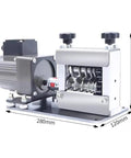 Heavy Duty Electric Wire Stripping Machine 150-250W Industrial Power Tool For Copper Recycling with stainless steel construction.