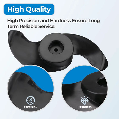 MKP-32 Trolling Motor Propeller Replacement for Minn Kota Weedless Wedge 2 Prop Fits 3 5/8 Inch Motor Diameters, Replacement Parts for All Terrain Endura Max PowerDrive Pontoon Transom Motors