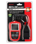 Packaging of AL319 OBD2 Scanner Car Code Reader for Engine Fault Codes, CAN Diagnostic Tool for All OBD II Protocol Cars Since 1996