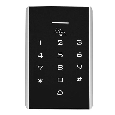 Rock Solid Stand Alone Door Access Control Keypad With 125 Khz Proximity Reader And Password Code Combo including numeric keypad.