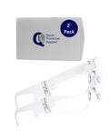 Anti Fog Safety Glasses Pack Of 2 Clear With Durable Polycarbonate Lenses For All Day High Impact Protection And UV Defense