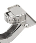 Premium 135 Degree Mesh Hinges For Screen Doors And Patio Net Frames Featuring Slick Soft Close Action And Rock Solid Steel Build That Takes The Daily Hustle Without Skipping A Beat Pack Of 2 close-up view of steel hinge mechanism.