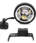Headlight Kit For Super 73 S2 60W 8000LM LED Head Light Waterproof Bright Clear Beam with mounting bracket.