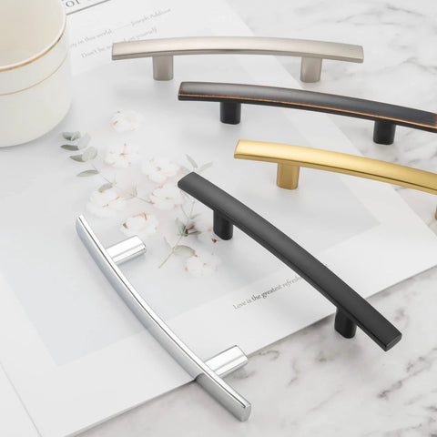 10 Pack 3 Inch Oil Rubbed Bronze Kitchen Cabinet Pulls With Smooth Rounded Edges Durable Solid Metal Hardware