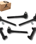 Chevy Beefs Up Your Steering With This 6 Piece Tie Rod End Kit ES2838RL ES2836RL ES2004S For K1500 1988 To 1999 Tahoe Yukon Escalade 4WD Complete Steering Inner Outer End Links And Adjusting Sleeve Rebuild. six-piece tie rod kit with inner outer ends, sleeves, and box