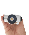 Front view of Heavy Duty Portable Vibration Analyzer Meter With Sick Precision and Kickass Build Quality for Measuring Acceleration Velocity Displacement on Industrial Machinery.