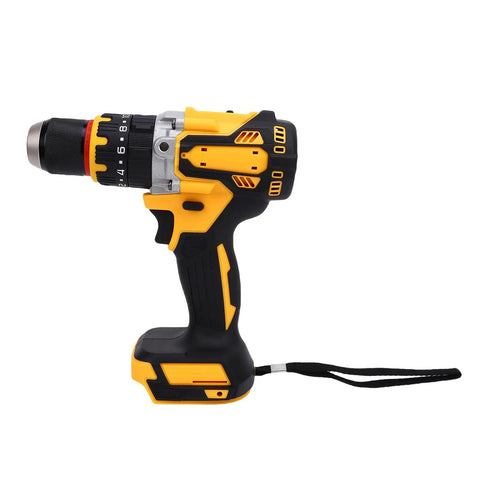 Lightweight Cordless Drill With Variable Speed For Home Repair, featuring adjustable speed and cushioned grip for easy one-handed use.