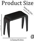 Close-up of metal zipper stop from 120 Piece Zipper Repair Kit With Top And Bottom Stops In Black For Bags Jackets And Coats