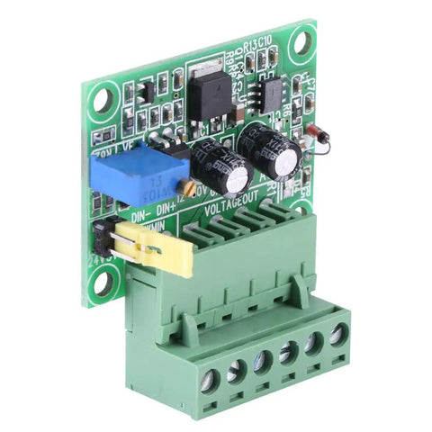 PWM To Analog Converter Module 0-10V Output For PLC And Industrial Control, Accepts 5V Or 24V PWM Input, adjustable voltage