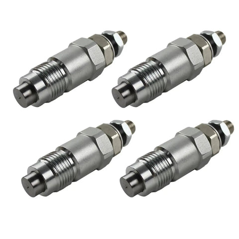 Toyota Dyna 200 Engine 3B Fuel Injectors 4 Piece Set Replacement Parts 093500-2480 23600-56020 black metal injectors