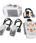 5 In 1 Motor Kit For Stud Building Blocks With High Torque Motors Remote Control