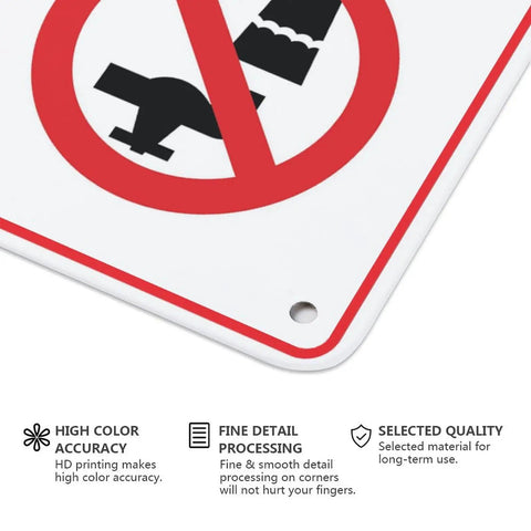 Do Not Drink Tank Water Aluminum Warning Sign 8 By 12 Inches Durable Health Hazard Plaque For Rural Properties Farm Land Countryside Residential Tank Water Supply Zones Pre Drilled, corner hole detail