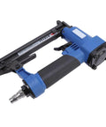 Featherlight 18 Gauge Pneumatic Brad Nailer With Super Grippy Rubber Handle for hassle free cabinet work.