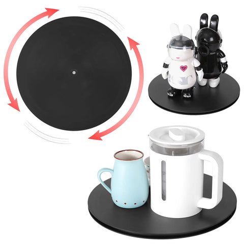 Heavy Duty 14 Inch Rotating Swivel Stand With 360 Degree Lazy Susan Base And Zero Drag Steel Ball Bearings For TV Monitors Potted Plants Craft Displays Built Like A Tank That Rolls Smooth For Any Setup