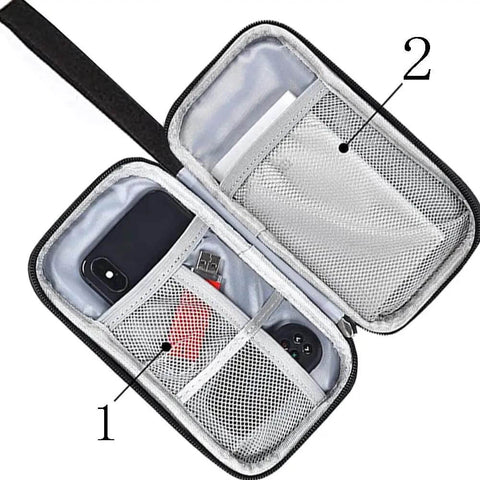 Heavy Duty Workhorse Tech Organizer Pouch That Actually Keeps All Your Cords Chargers Power Banks And External Hard Drives Neatly Sorted For Daily Commutes Or Long Weekend Road Trips No Sweat with mesh pockets.