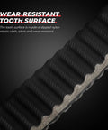 Beefed Up ATV UTV Drive Belt Replacement 3211162 24G4022 close-up wear-resistant nylon tooth surface