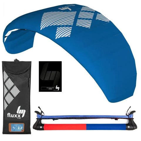 Fluxx 2.2 R2F Trainer Kite For Kiteboarding And Surfing Learn To Fly On The Beach With Easy Handling Durable Materials