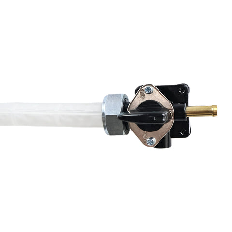 Plug And Play Vacuum System Petcock 22mm Straight Outlet Fits Harley Davidson Sportster 883 XL883 XLH883 1200 XL1200 XLH1200 From 1995 Through 2006 Fuel Valve Replacement 62169 95 95B Easy Install And Reliable close-up