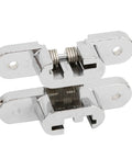 180 Degree Zinc Alloy Hidden Door Hinge For Cabinets And Furniture Concealed Cross Hinge No Fuss Install Kit
